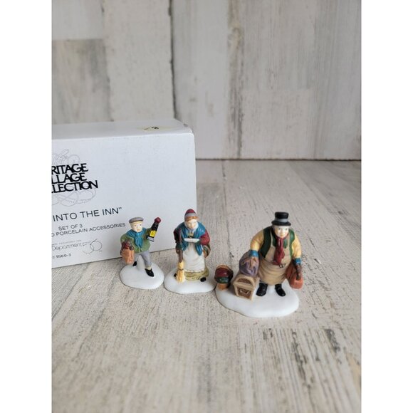 Dept 56 55603 Come into the inn heritage village accessory xmas - Picture 1 of 8